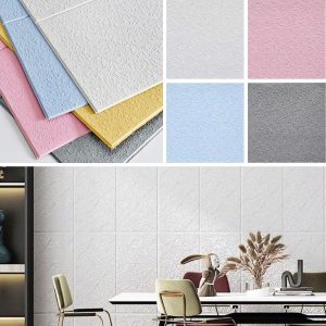 Ūdensizturīgas pašlīmējošas 3d tapetes (5 gab.) | FORMWALL