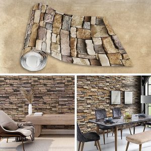 Stilīgs 3D Tapetes – Viegla Sienas Transformācija | WALLCORWRAP