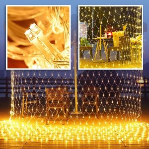 Aizkaru tīkla LED apgaismojums | LUMONET