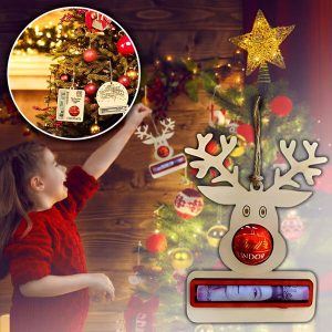 Ziemassvētku rotājumi ar naudas saspraudi (3 gab.) | ORNATASTIC