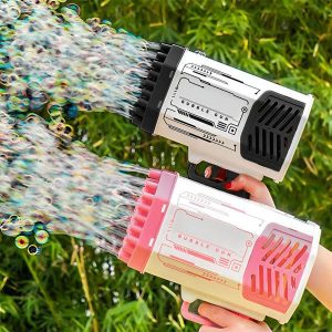 69 caurumu LED burbuļu pistole | BUBBLEPUFF