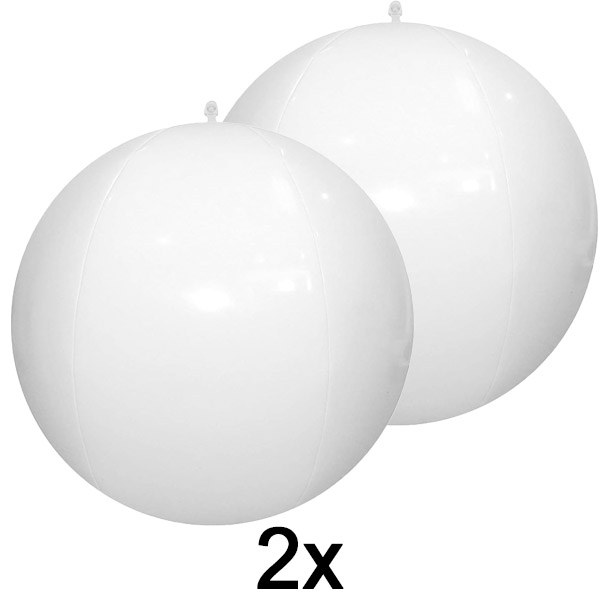 2x Piepūšamās peldošās baseina gaismas | POOLGLO