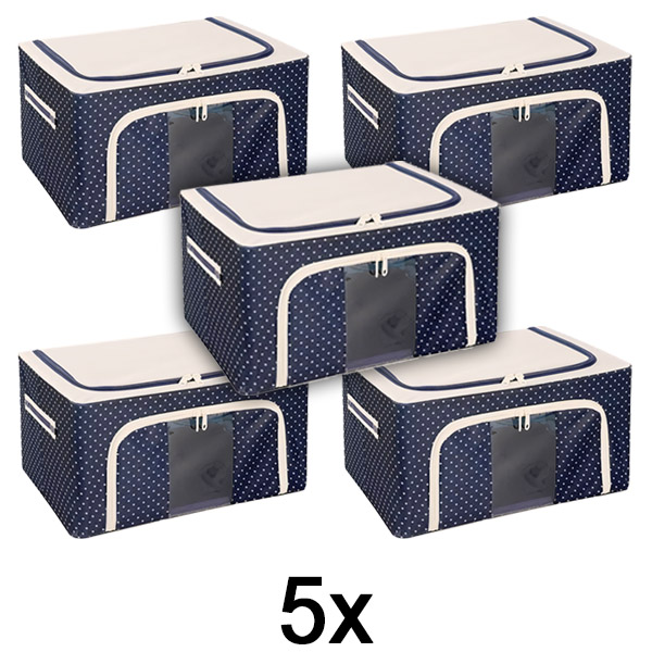 5x Garderobes glabāšanas kaste | STACKBOX