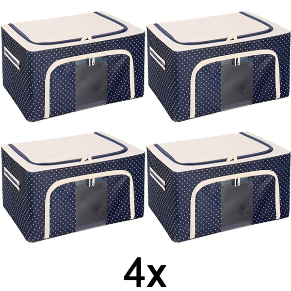 4x Garderobes glabāšanas kaste | STACKBOX