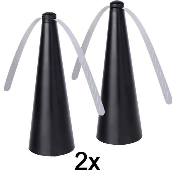 2x Automātiskais mušu atbaidīšanas ventilators | FLYBEGONE