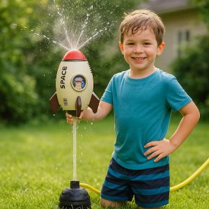 Raķešu strūklaka, kas paceļas un atvēsina | FUNLUNCHER