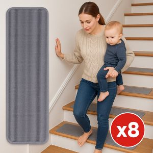 Neslīdošs paklājiņš kāpnēm (8 gab.) | STEPRUG