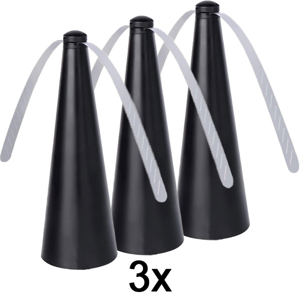 3x Automātiskais mušu atbaidīšanas ventilators | FLYBEGONE