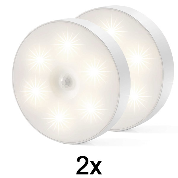 2x Viedā LED lampa ar kustības sensoru | LUMISIGN