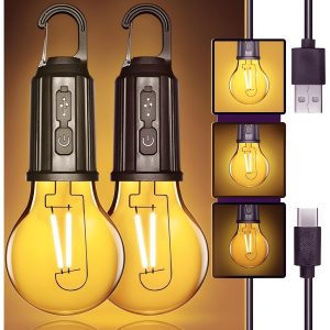 Bezvadu uzlādējamās spuldzes (2 gab. komplekts, līdz 8 stundām) | LUMINKA